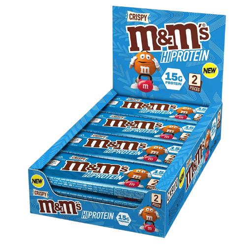 Mars - M&M`s Crispy HiProtein Bar - 12x 52g - WYPRZEDAŻ - 08-10